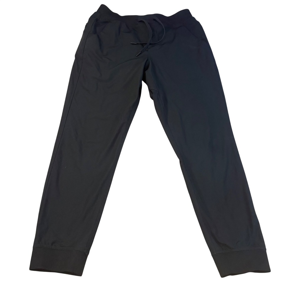 Birddogs Mens Lined Joggers Black XL Built-in Liner Athletic Pants Drawstring